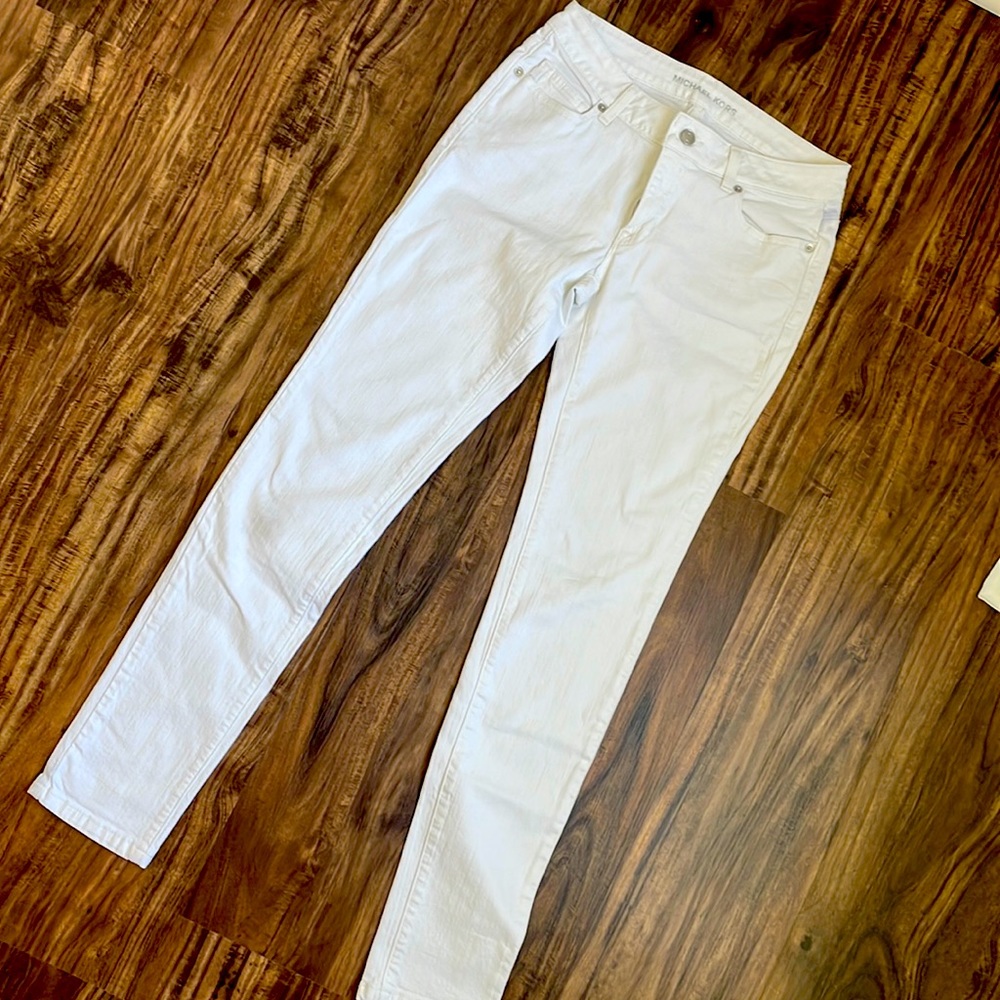 Michael Kors White denim skinny